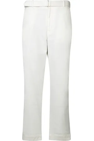 OFFICINE GENERALE Wide Trousers, male, , Size: L Trousers for Men Aw24
