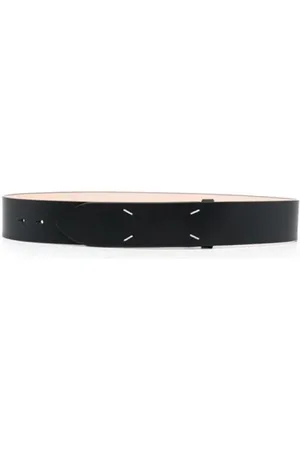 Maison Margiela Belts, male, , Size: 70 CM Sleek Leather Belt