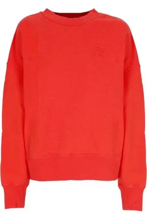 PUMA Sweatshirts, female, , Size: M Lightweight Crewneck Sweatshirt Infuse Burnt