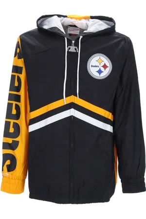 Mitchell & Ness Light Jackets, male, , Size: S Pittsburgh Steelers Windbreaker Jacket