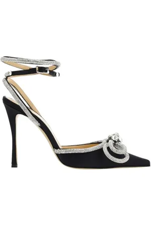 Mach & Mach Pumps, female, , Size: 9 US Geometric Beaded Bow Sandals