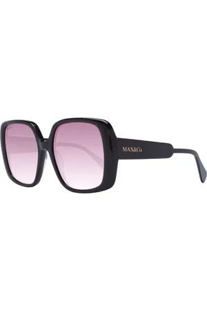 Max&Co. Sunglasses, female, , Size: ONE SIZE Square Sunglasses for Women - Black