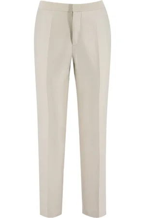 Fabiana Filippi Slim-fit Trousers, female, , Size: XS Modern Silhouette High-Waisted Trousers