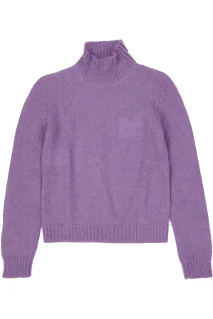 Alberta Ferretti Turtlenecks, female, , Size: XS Mohair Sweater Aw24