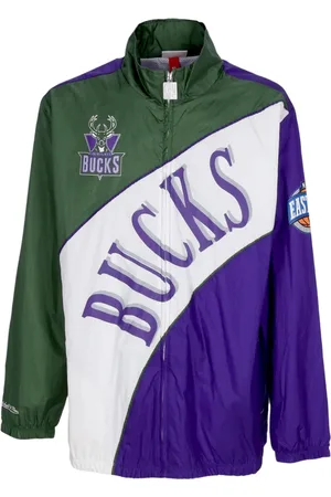 Mitchell & Ness Light Jackets, male, , Size: S NBA Arched Retro Windbreaker Jacket