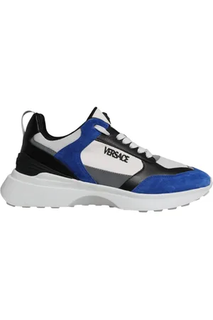 VERSACE Sneakers, male, , Size: 9 US Medusa Low Top Sneakers