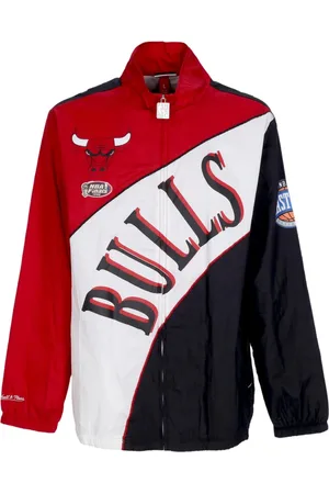 Mitchell & Ness Light Jackets, male, , Size: S Chicago Bulls Windbreaker Jacket