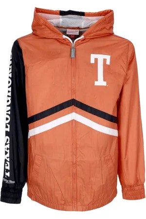 Mitchell & Ness Light Jackets, male, , Size: L Texas Longhorns Windbreaker Jacket