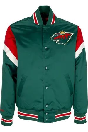 Mitchell & Ness Bomber Jackets, male, , Size: L NHL Heavyweight Bomber Jacket Original Team Colors