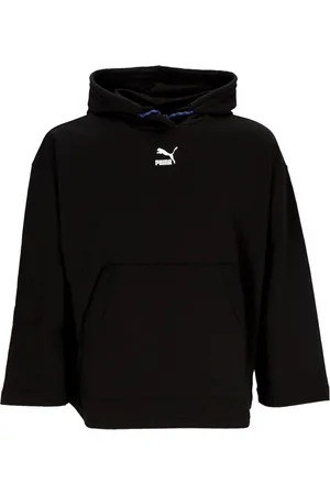 PUMA Hoodies, female, , Size: S Oversized Hoodie Lightweight Sweatshirt