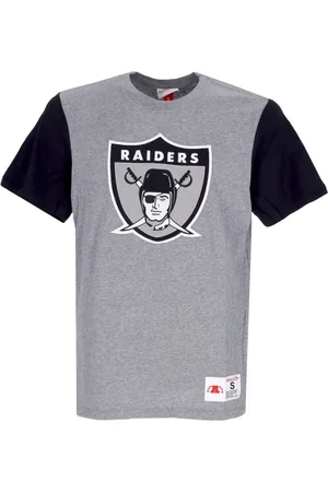 Mitchell & Ness T-Shirts, male, , Size: M Oakland Raiders Color Blocked Tee