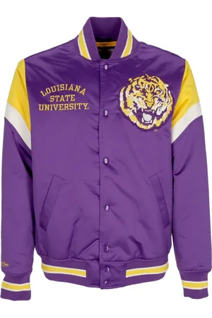 Mitchell & Ness Bomber Jackets, male, , Size: S LSU Tigers Bomber Jacket