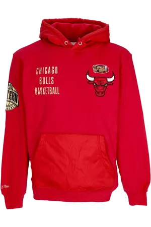 Mitchell & Ness Hoodies, male, , Size: M Chicago Bulls Vintage Logo Hoodie
