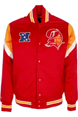 Mitchell & Ness Bomber Jackets, male, , Size: L NFL Heavyweight Bomber Jacket Tampa Bay Buccaneers