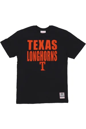 Mitchell & Ness T-Shirts, male, , Size: M Texas Longhorns Basketball Team Tee