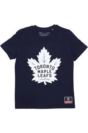 Mitchell & Ness T-Shirts, male, , Size: M Toronto Maple Leafs Logo Tee