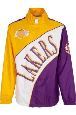 Mitchell & Ness Light Jackets, male, , Size: M NBA Arched Retro Windbreaker Jacket