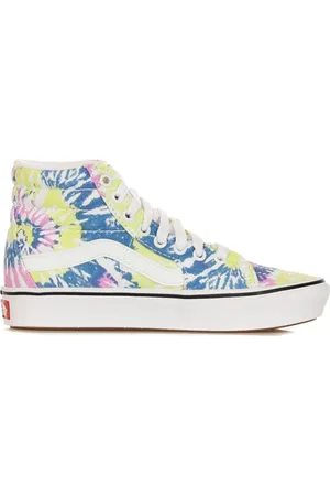 Vans Sneakers, male, , Size: 3 US Tie-Dye High Top Sneakers Orchid/White