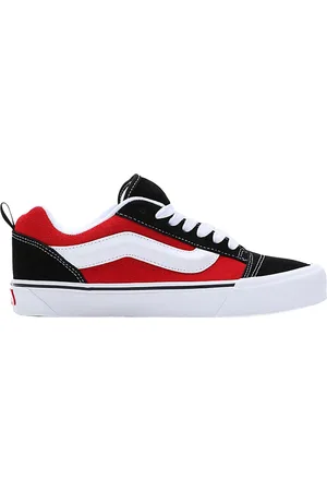 Vans Sneakers, male, , Size: 7 US True White and Black Low Top Sneakers