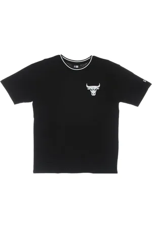 New Era T-Shirts, male, , Size: XL Chicago Bulls Distressed Graphic Tee