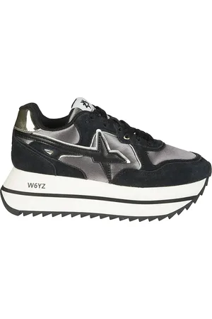 W6YZ Sneakers, female, , Size: 11 US Metallic Suede Deva Sneakers