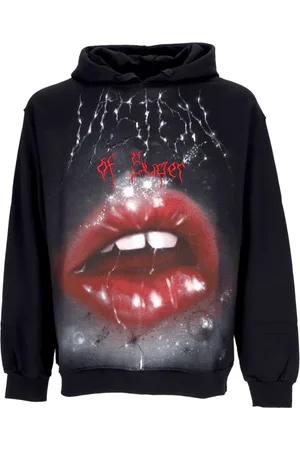 Vision Of Super Hoodies, male, , Size: S Rock Mouth Print Hoodie