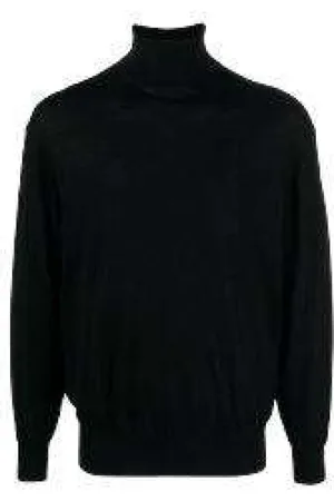 Neil Barrett Turtlenecks, male, , Size: 3XL Small Bolt Wool Dolcevita Sweater