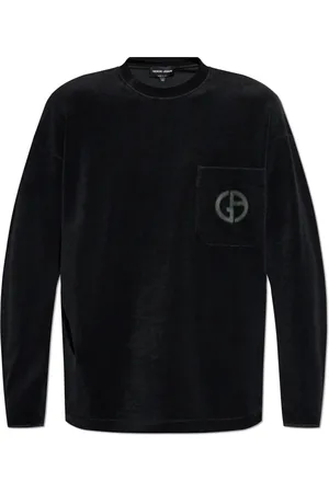 Giorgio Armani Sweatshirts, male, , Size: L Sweatshirt with pocket