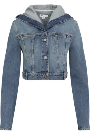 Alaïa Denim Jackets, female, , Size: M Jacket for Women