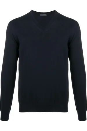 DRUMOHR V-neck Knitwear, male, , Size: XL Sweaters for Men