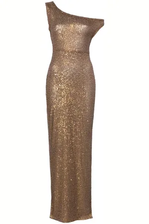 Norma Kamali Gowns, female, , Size: XS Sequin One-Shoulder Dress