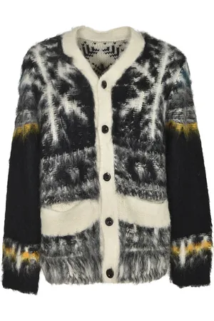 SACAI Cardigans, male, , Size: M Sweater Collection
