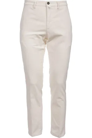 Siviglia Slim-fit Trousers, male, , Size: W35 Cotton America Style Pants
