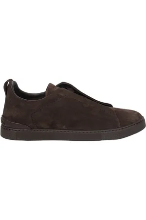 Ermenegildo Zegna Sneakers, male, , Size: 9 1/2 US Low Top Triple Stitch Sneakers