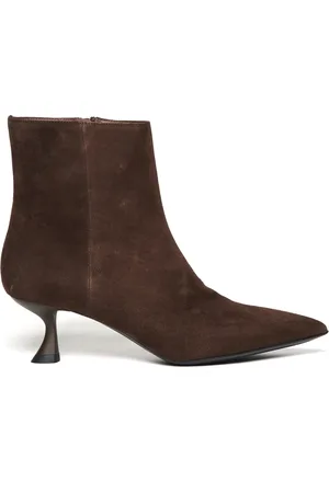 SERGIO LEVANTESI Heeled Boots, female, , Size: 10 US suede ankle boot