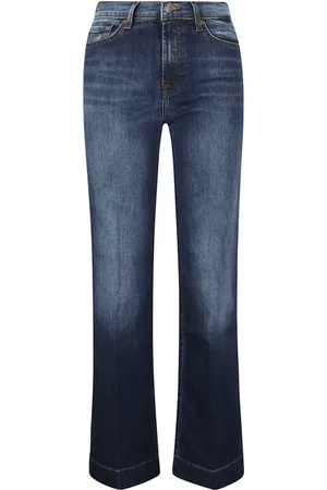 7 for all Mankind Boot-cut Jeans, female, , Size: W26 Flared Button-Up Jeans