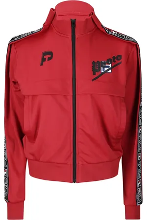 PROTOTYPES Light Jackets, male, , Size: S Cropped Tracksuit Jacket