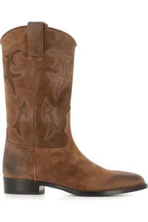 SARTORE Cowboy Boots, female, , Size: 10 US Vintage suede women
