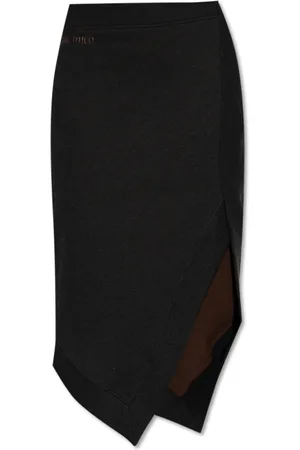 The Attico Midi Skirts, female, , Size: 2XS Skirt with logo