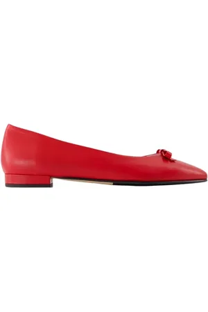 Carel Ballerinas, female, , Size: 8 US Leather Ballerinas with Ankle Strap