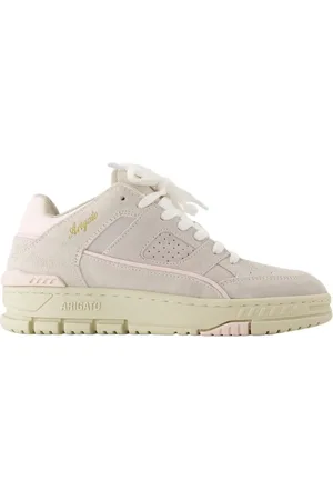 Axel Arigato Sneakers, female, , Size: 9 US Grey/Pink Leather Sneakers - Area Lo