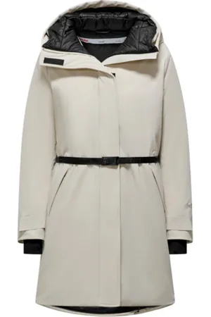 Invicta Parkas, female, , Size: M Ivory Coats with PrimaLoft® Insulation