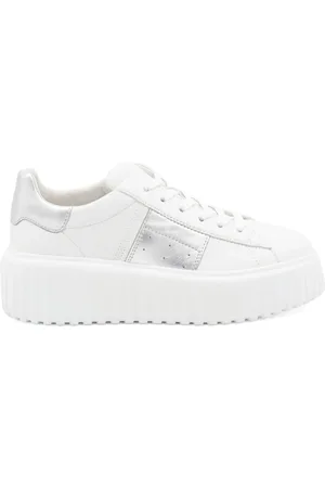Hogan Sneakers, female, , Size: 9 US Lace-Up Sneakers with Flatform Sole