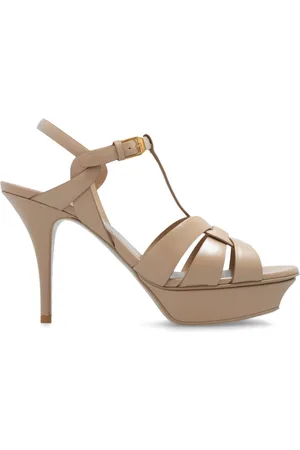 Saint Laurent High Heel Sandals, female, , Size: 9 US Tribute Platform Sandals