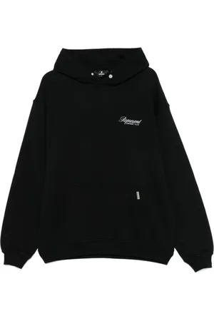 Represent Hoodies, male, , Size: XL Hooded Sweater with Logo Print