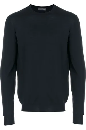 DRUMOHR Round-neck Knitwear, male, , Size: 2XL Sweaters for Men