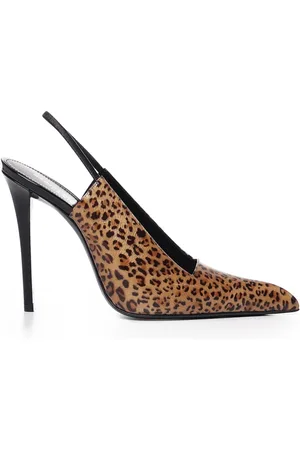 Saint Laurent Pumps, female, , Size: 7 1/2 US Stiletto Heel with Square Neckline