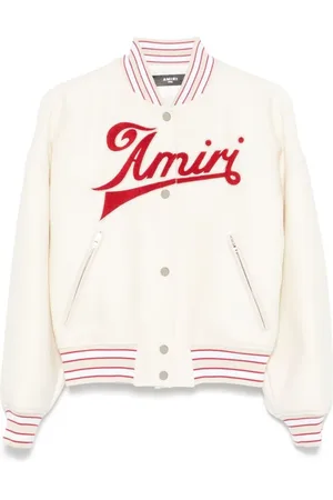 AMIRI Bomber Jackets, female, , Size: S Stripe Trim Outerwear Jacket