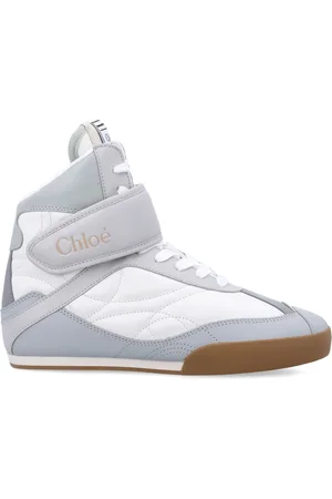 Chloé Sneakers, female, , Size: 8 US Pastel High-Top Sneakers