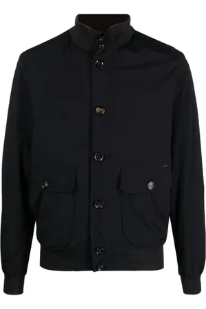 MOORER Light Jackets, male, , Size: M Bomber Jacket Water-Repellent Fabric